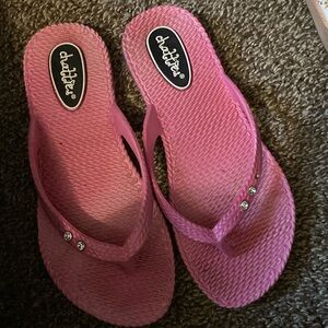 pretty pink sandals